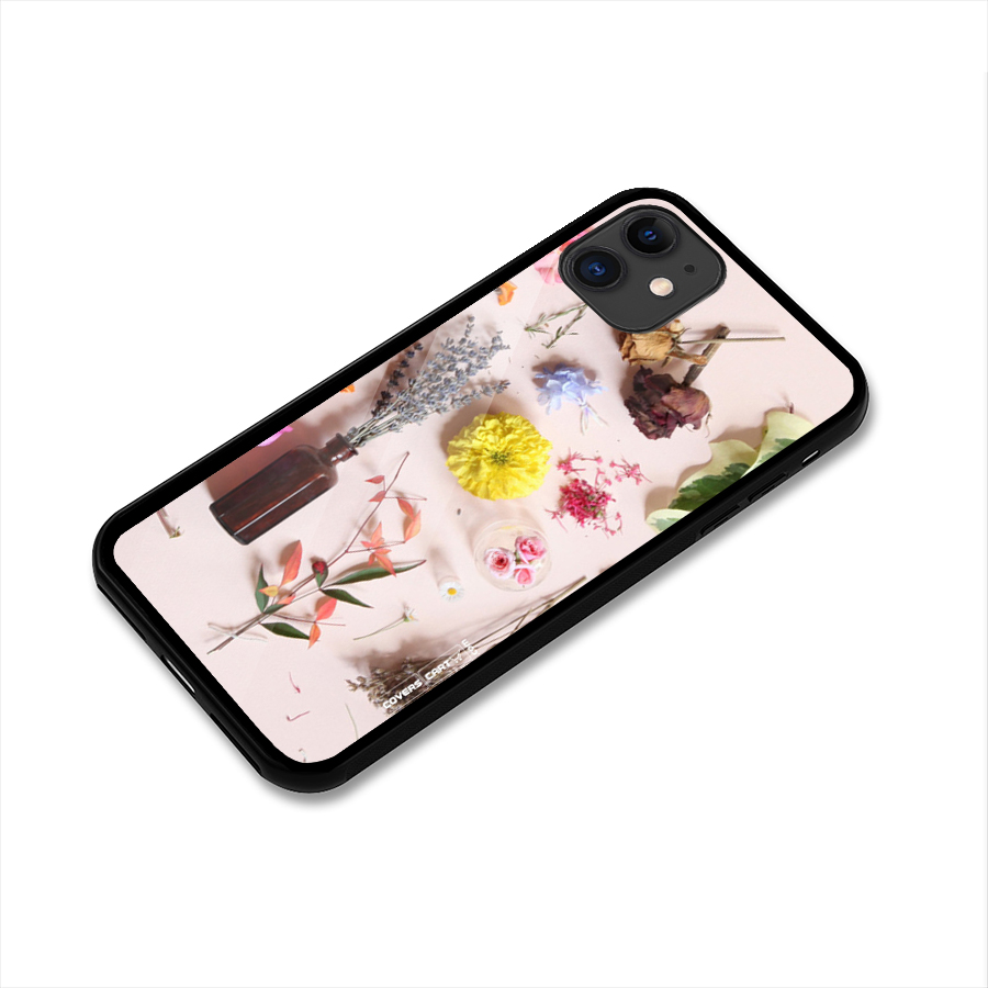 Old Petals Glass Back Case for iPhone 11
