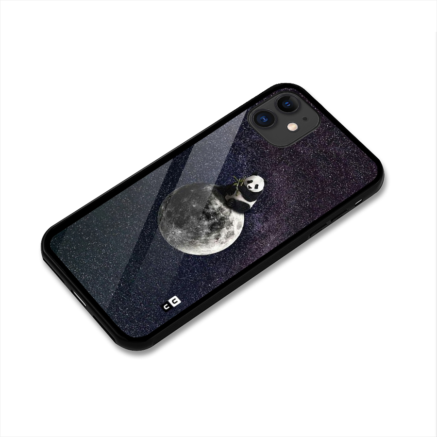 Panda Space Glass Back Case for iPhone 11