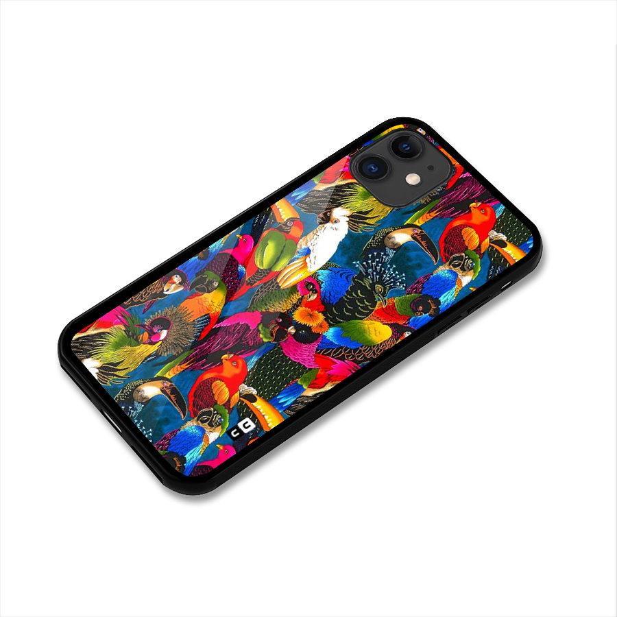 Parrot Art Glass Back Case for iPhone 11