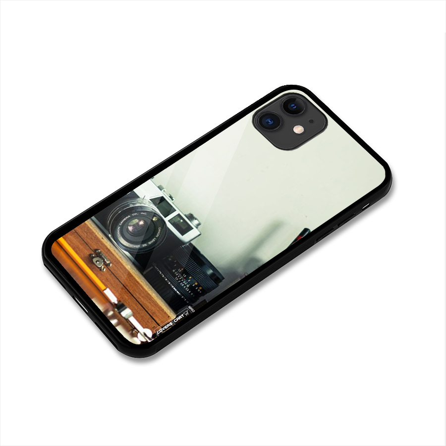 Photographer Desk Glass Back Case for iPhone 11