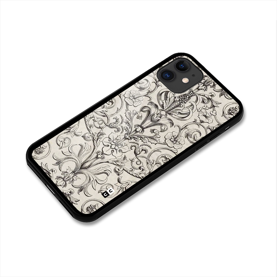 Pleasing Artsy Design Glass Back Case for iPhone 11
