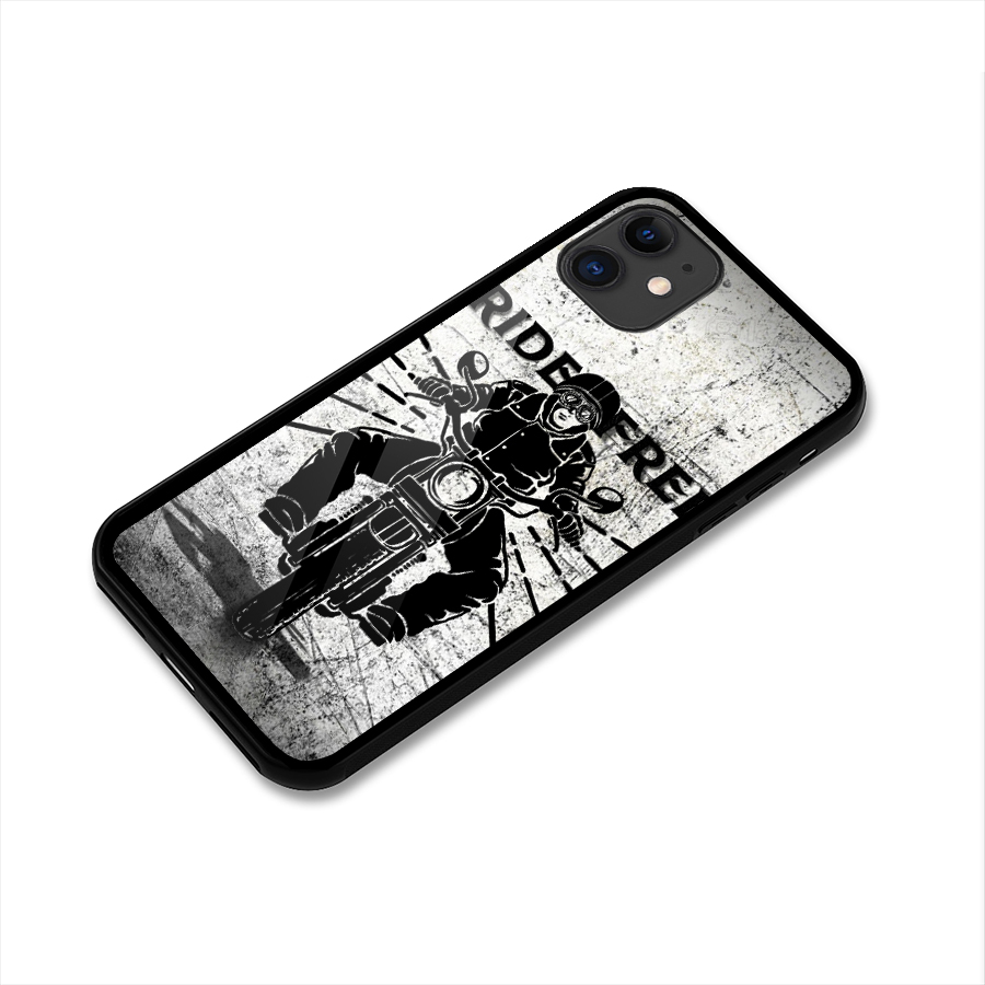 Ride Free Glass Back Case for iPhone 11