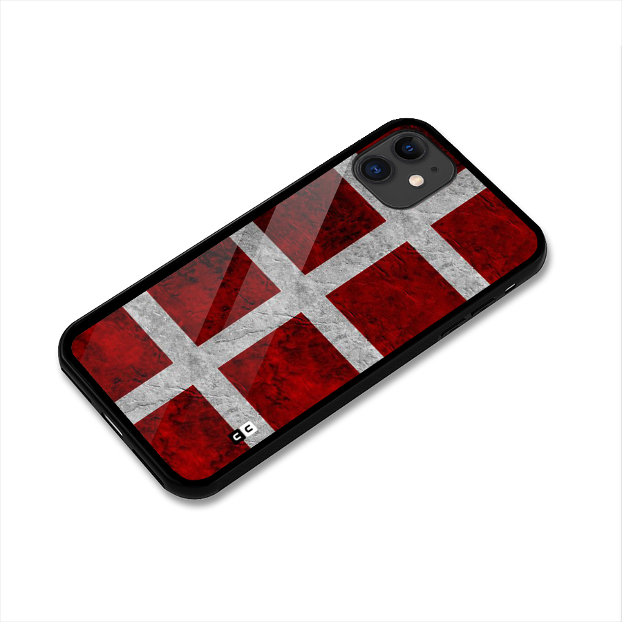 Silver Lines Glass Back Case for iPhone 11