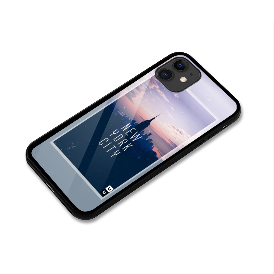 Sleepless City Glass Back Case for iPhone 11