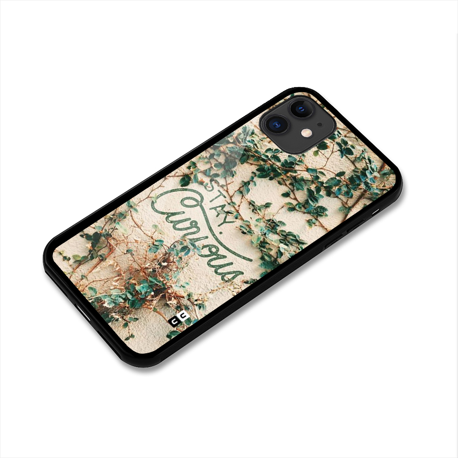 Stay Curious Glass Back Case for iPhone 11