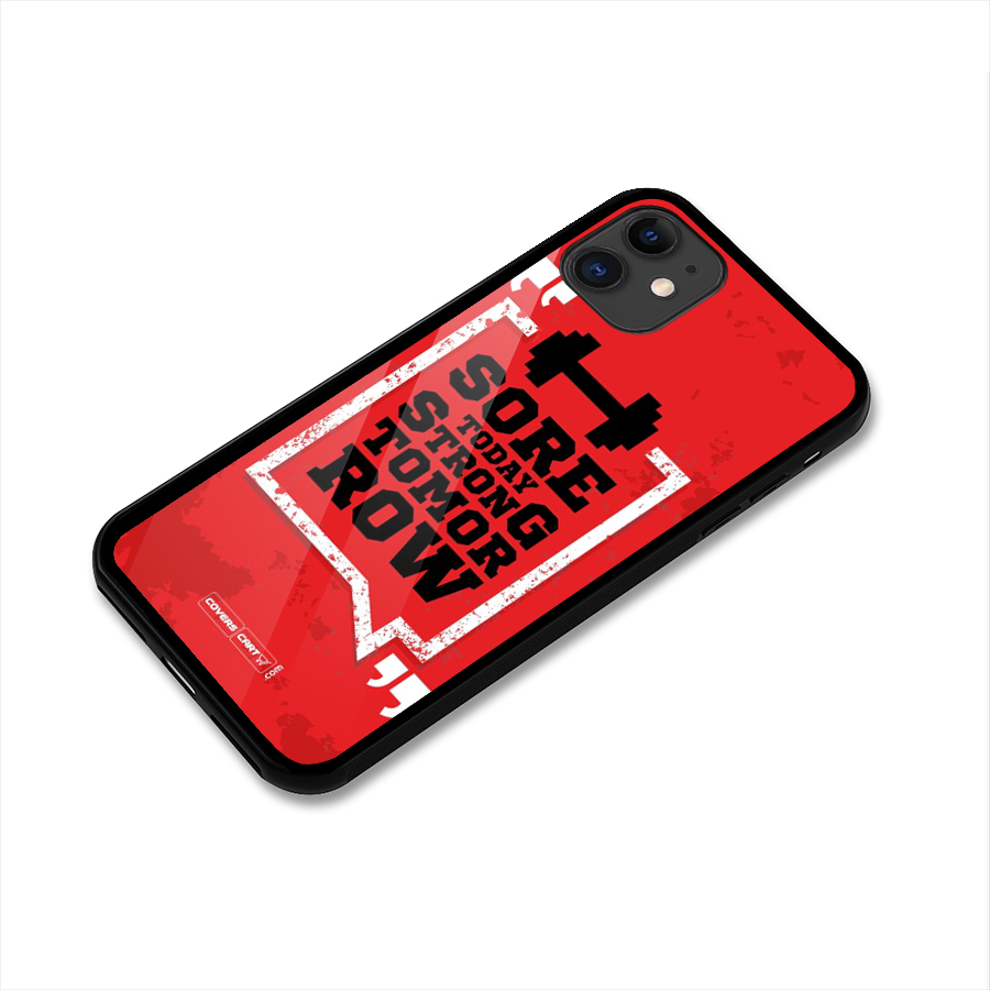 Stay Strong Glass Back Case for iPhone 11