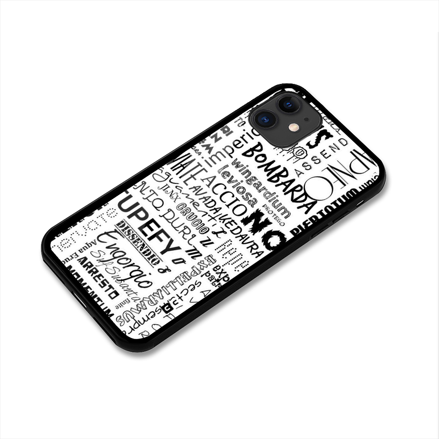 Stupefy Glass Back Case for iPhone 11