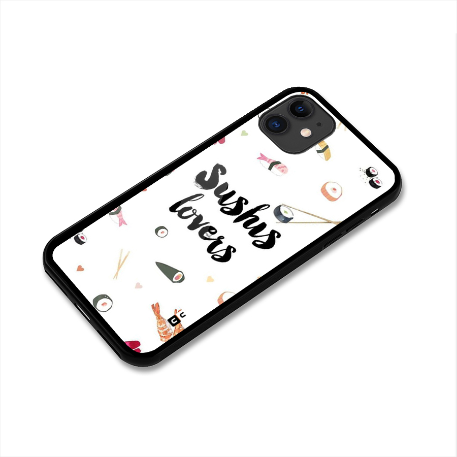 Sushi Lovers Glass Back Case for iPhone 11