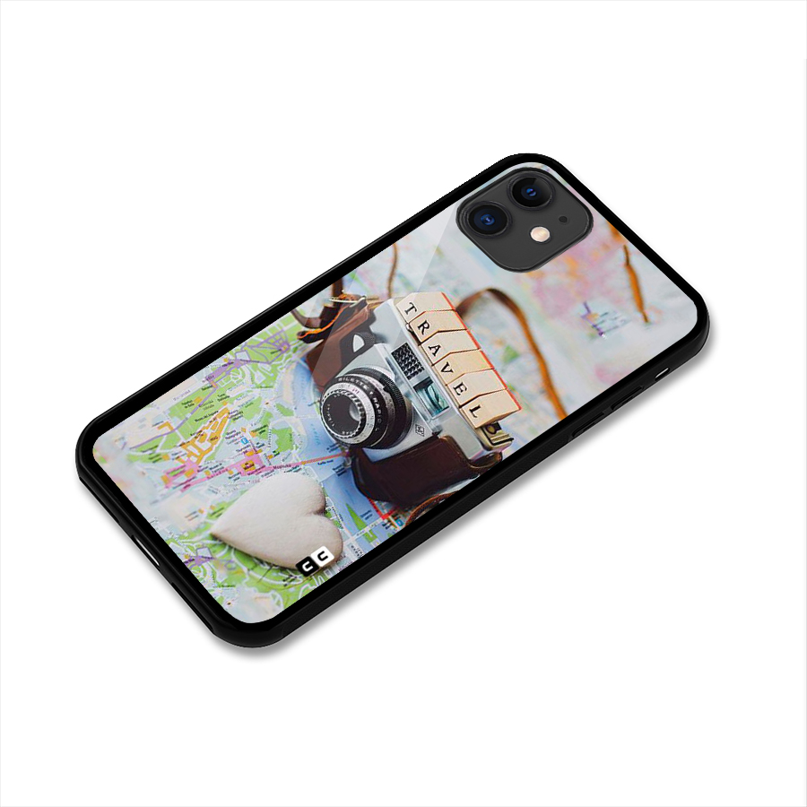 Travel Snapshot Glass Back Case for iPhone 11