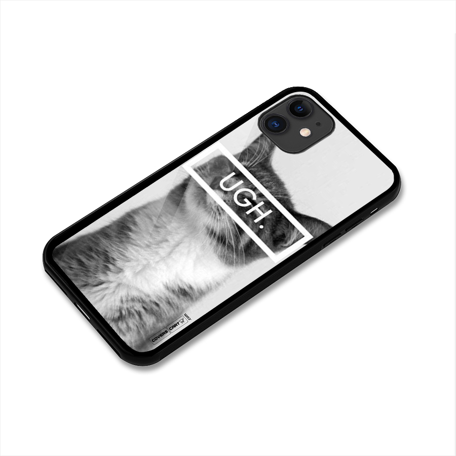 Ugh Kitty Glass Back Case for iPhone 11