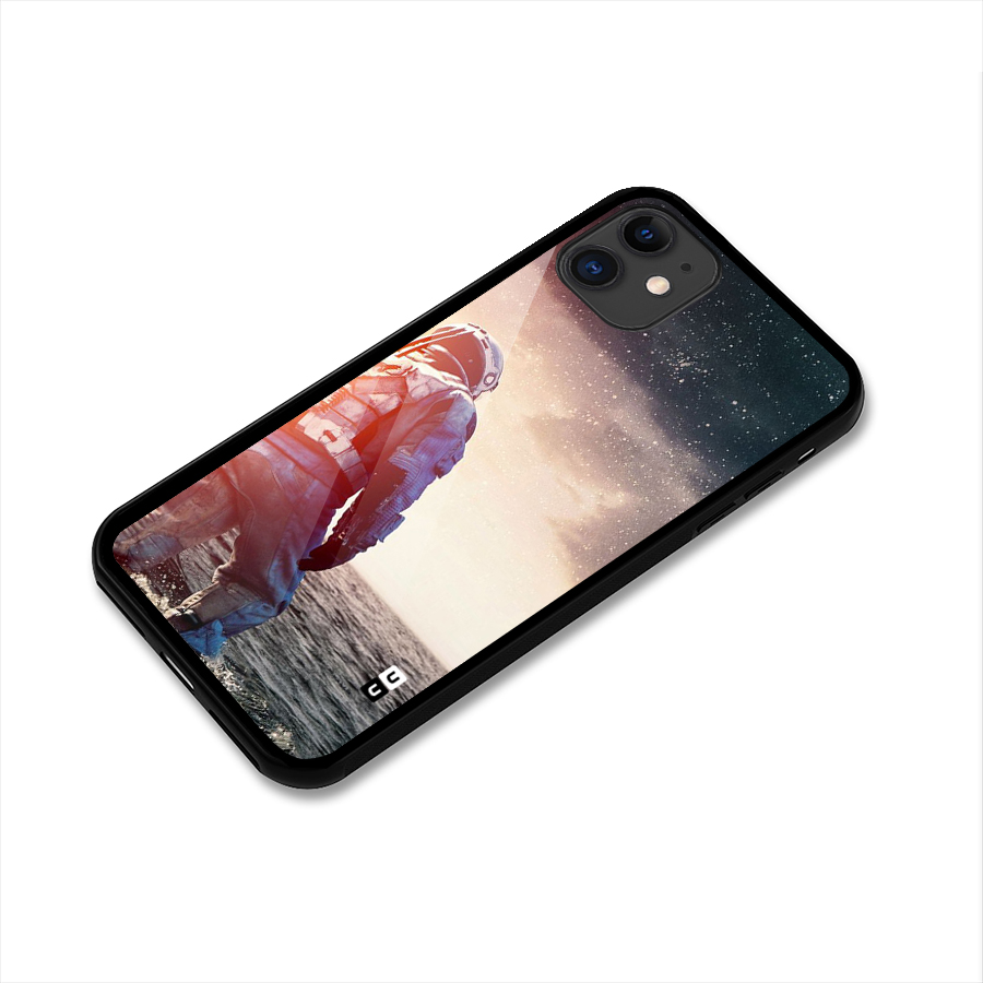 Water Astronaut Glass Back Case for iPhone 11
