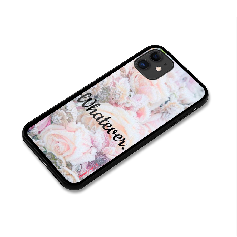 Whatever Glass Back Case for iPhone 11