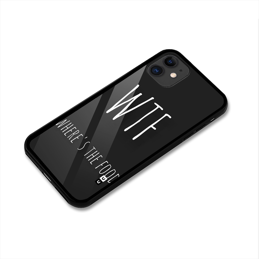 Where The Food Glass Back Case for iPhone 11
