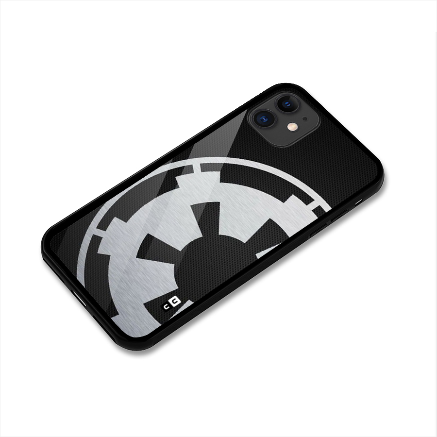 White Wheel Glass Back Case for iPhone 11