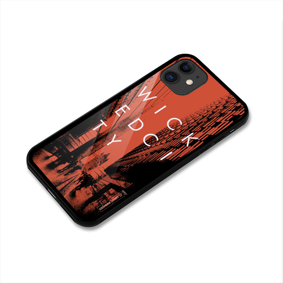Wicked City Glass Back Case for iPhone 11