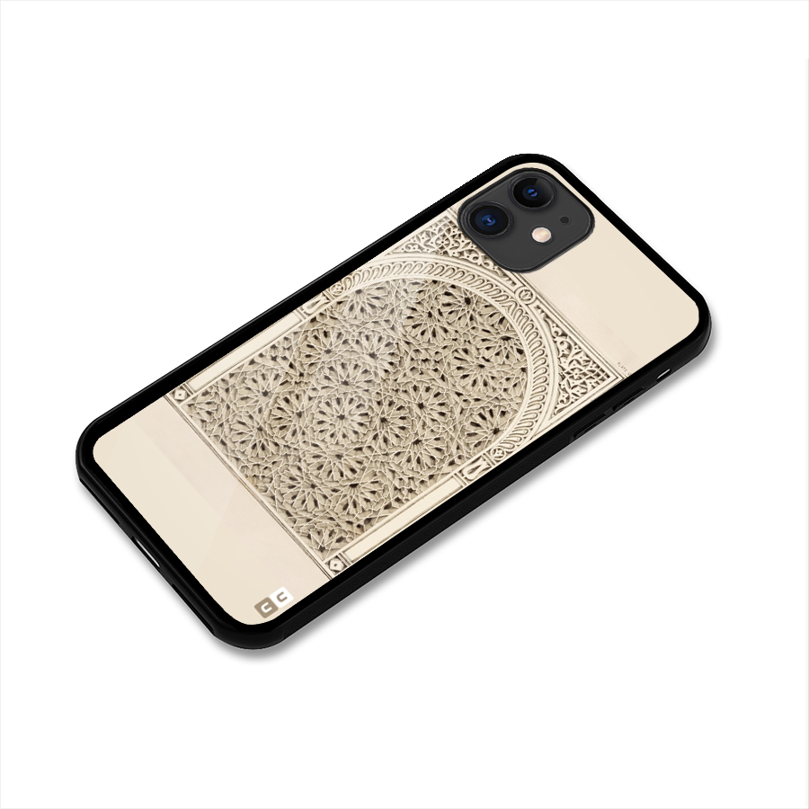 Window Ornaments Glass Back Case for iPhone 11