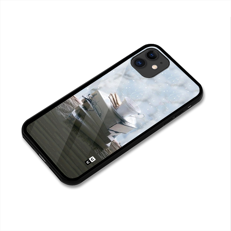 Winter Reads Glass Back Case for iPhone 11