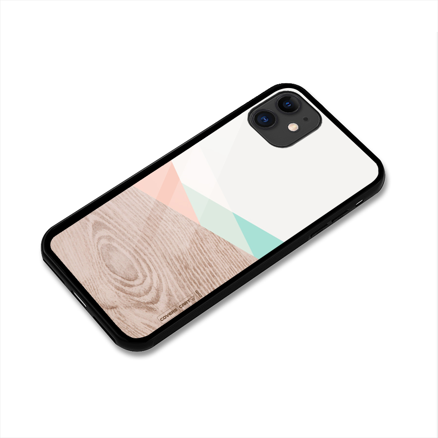 Wooden Fusion Glass Back Case for iPhone 11