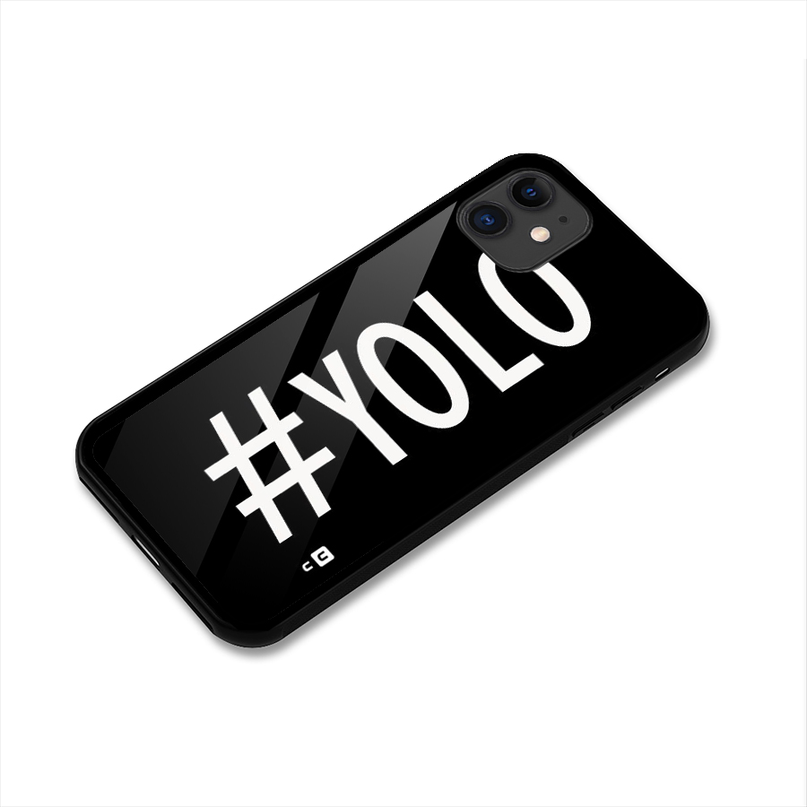 Yolo Glass Back Case for iPhone 11