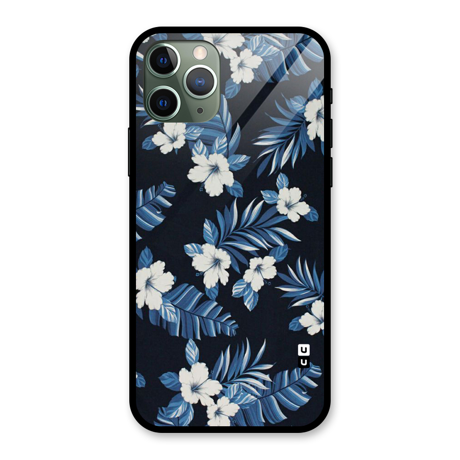 Aesthicity Floral Glass Back Case for iPhone 11 Pro