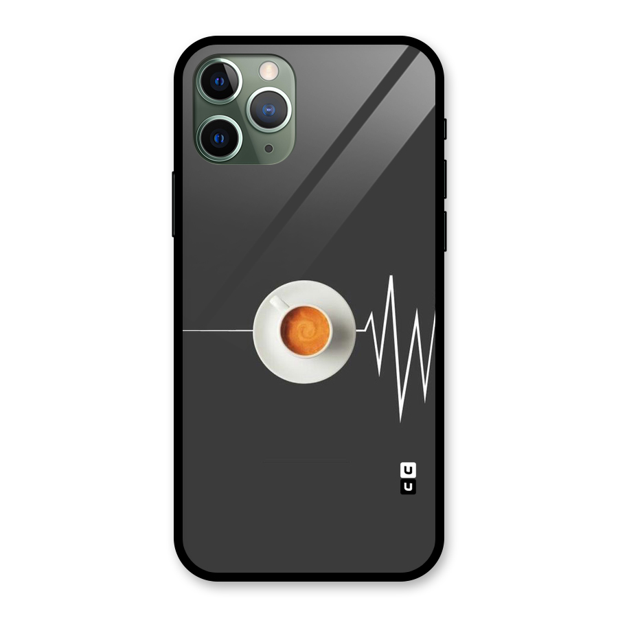 After Coffee Glass Back Case for iPhone 11 Pro
