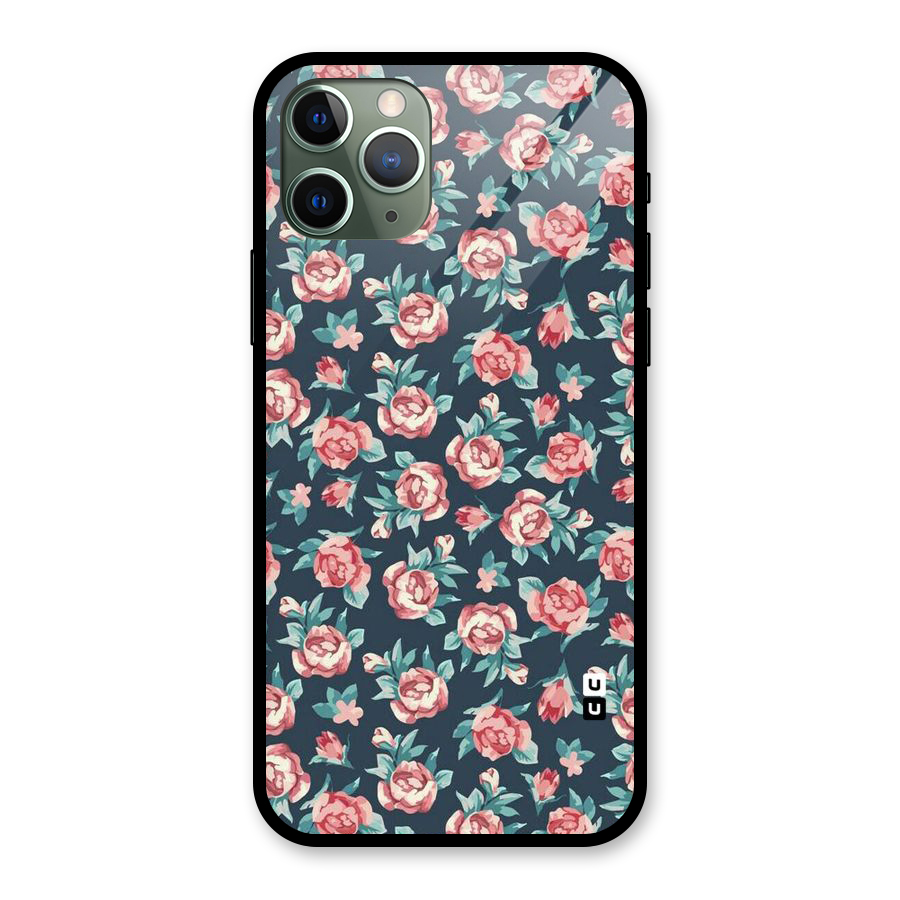 All Art Bloom Glass Back Case for iPhone 11 Pro