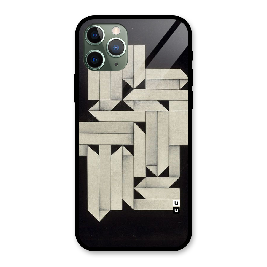 Ancient Rugged Glass Back Case for iPhone 11 Pro