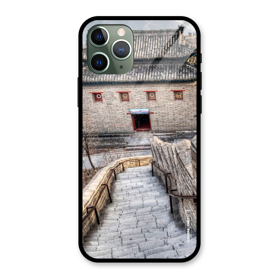 Ancient Strairs Glass Back Case for iPhone 11 Pro