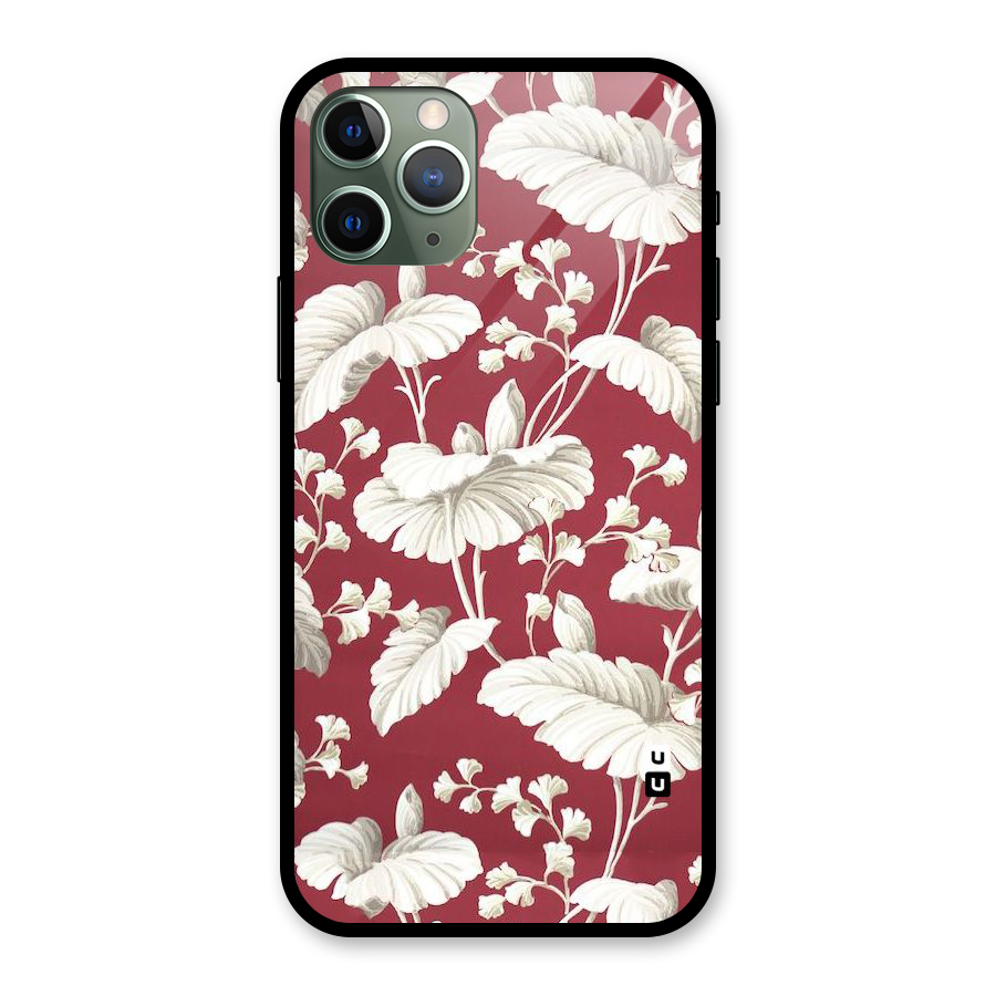 Beautiful Petals Glass Back Case for iPhone 11 Pro
