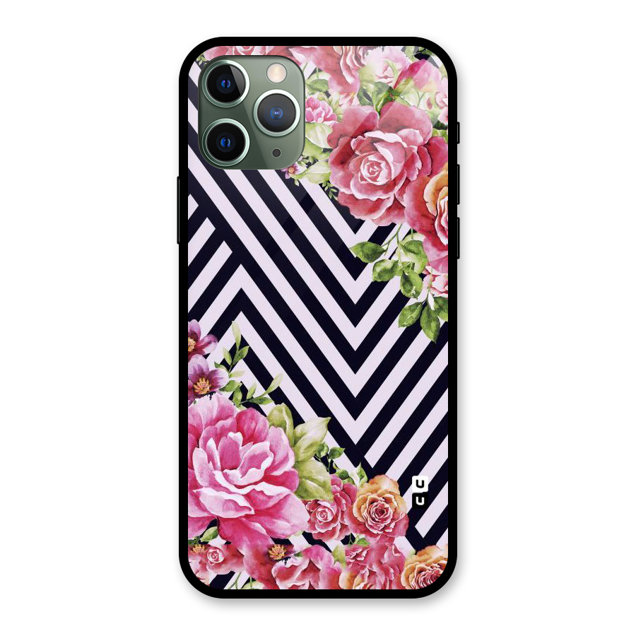 Bloom Zig Zag Glass Back Case for iPhone 11 Pro