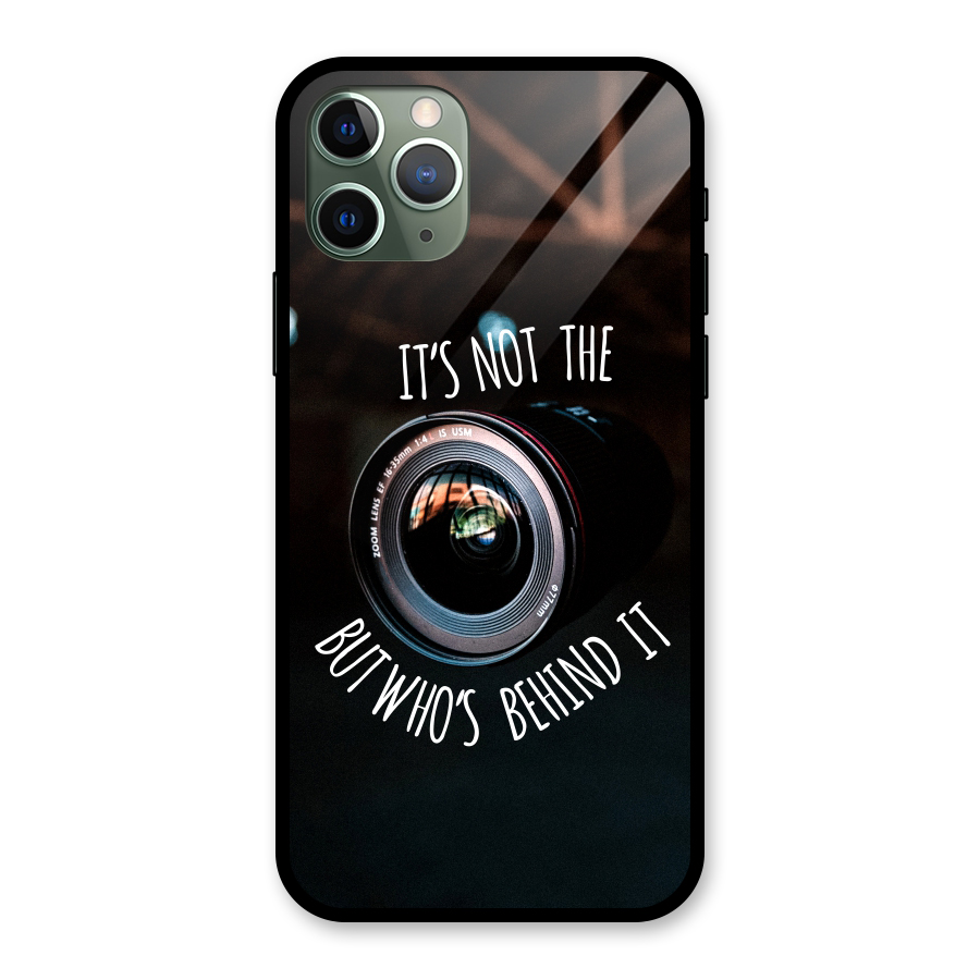 Camera Quote Glass Back Case for iPhone 11 Pro