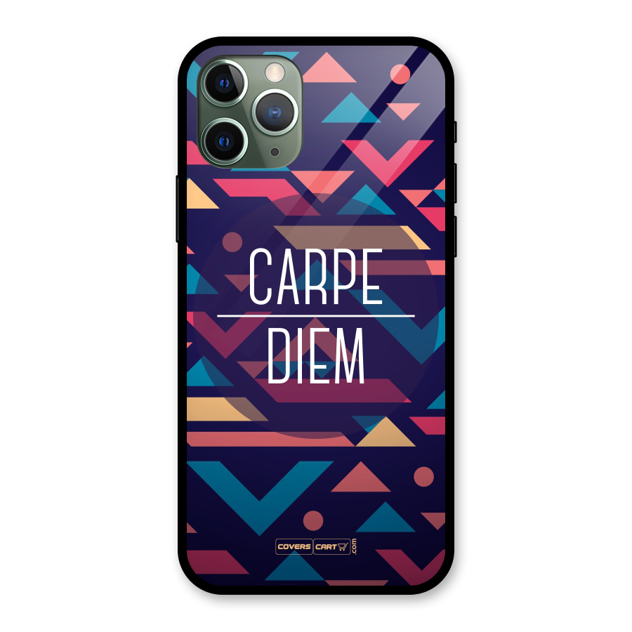 Carpe Diem Glass Back Case for iPhone 11 Pro