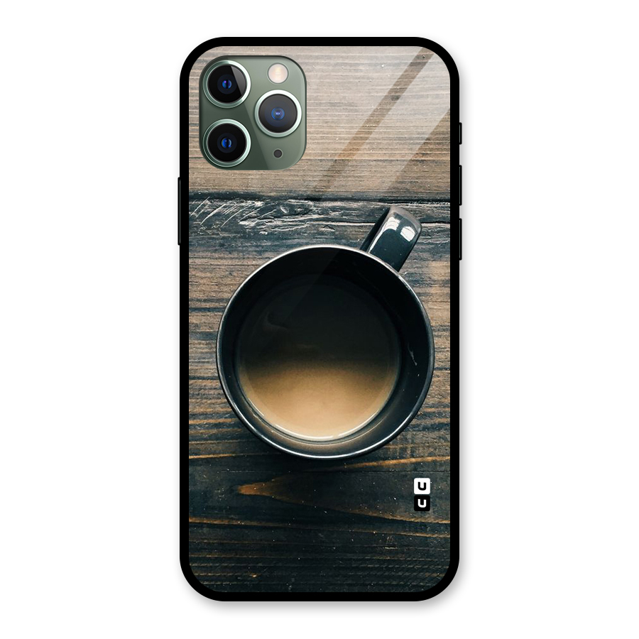 Chai On Wood Glass Back Case for iPhone 11 Pro
