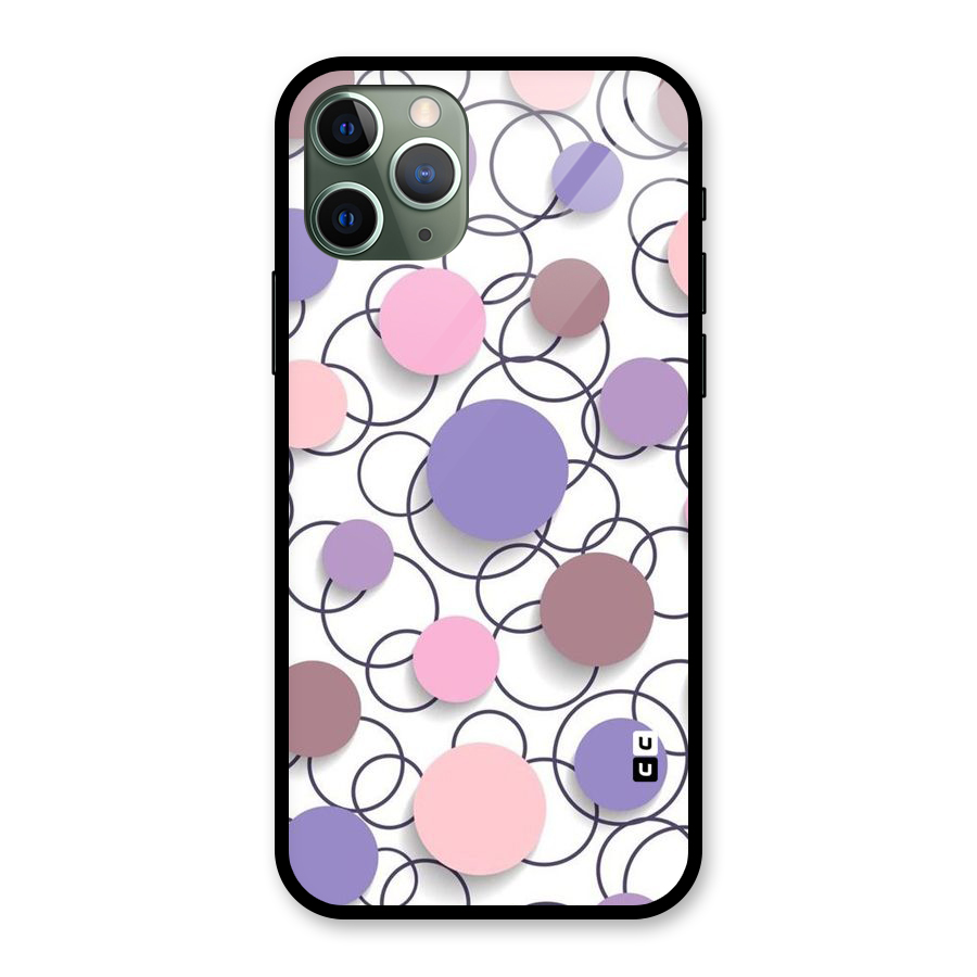 Circles And More Glass Back Case for iPhone 11 Pro