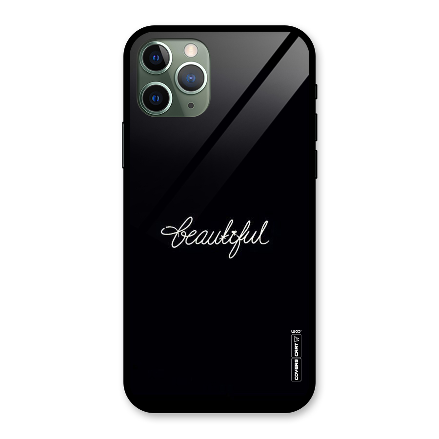 Classic Beautiful Glass Back Case for iPhone 11 Pro