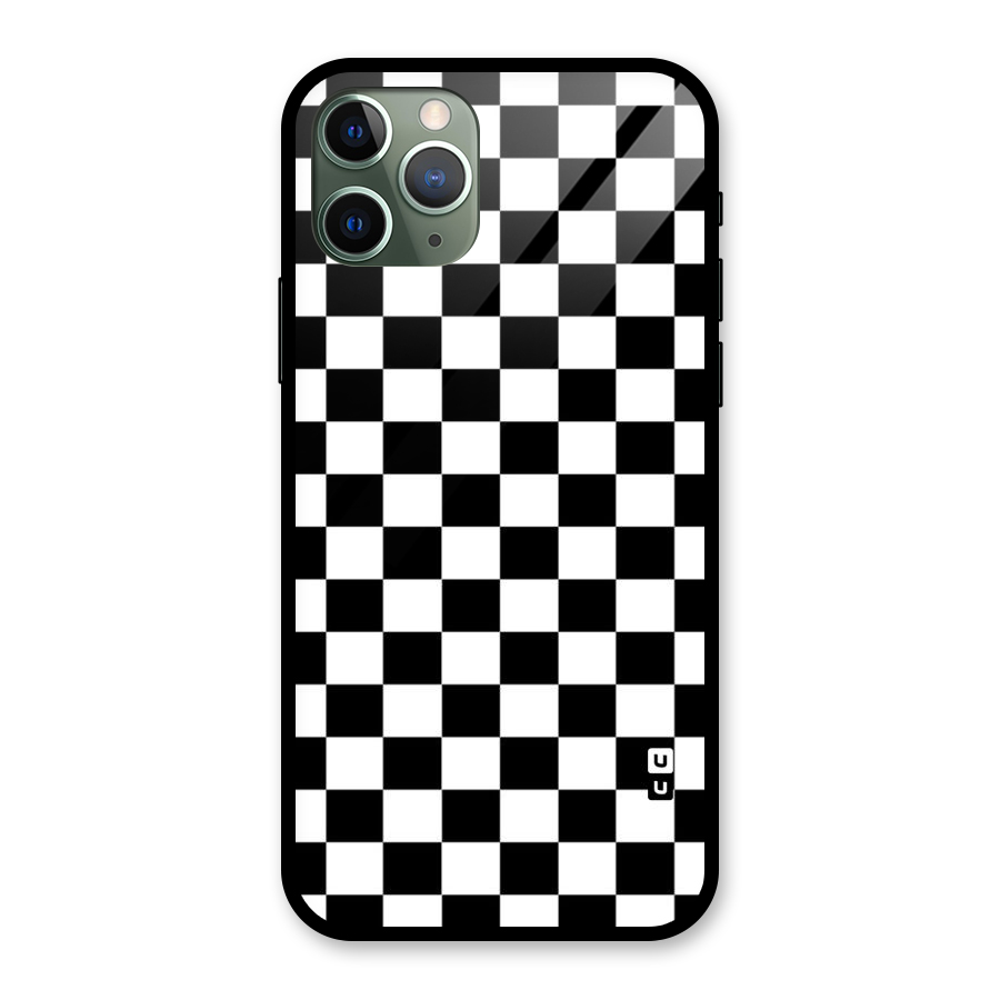 Classic Check Glass Back Case for iPhone 11 Pro