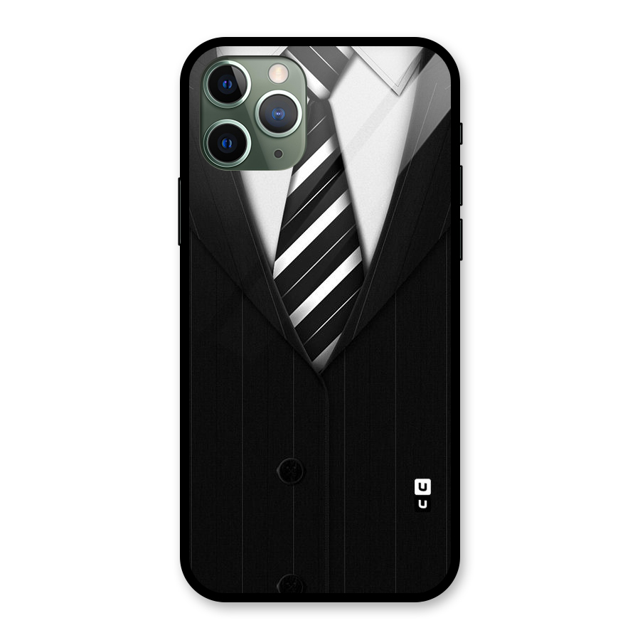 Classic Ready Suit Glass Back Case for iPhone 11 Pro