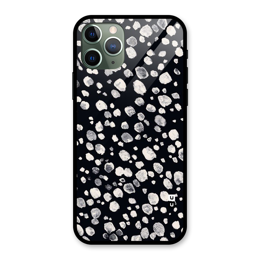 Classic Rocks Pattern Glass Back Case for iPhone 11 Pro