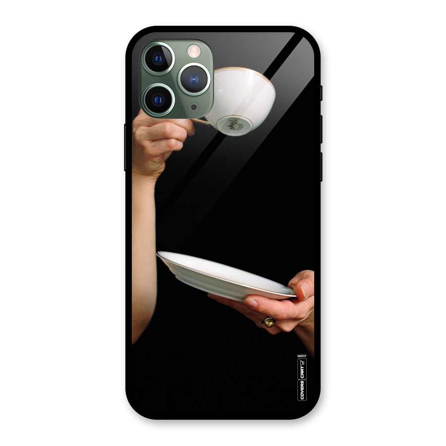 Classic Tea Cup Glass Back Case for iPhone 11 Pro