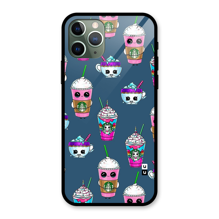 Coffee Mugs Glass Back Case for iPhone 11 Pro