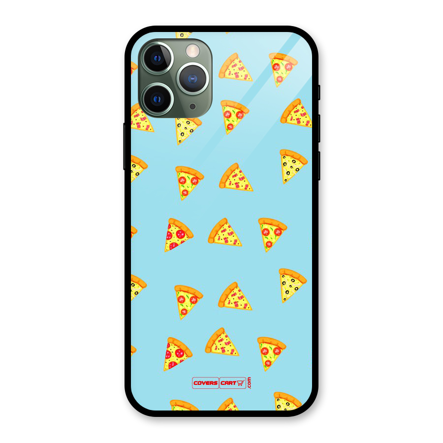 Cute Slices of Pizza Glass Back Case for iPhone 11 Pro