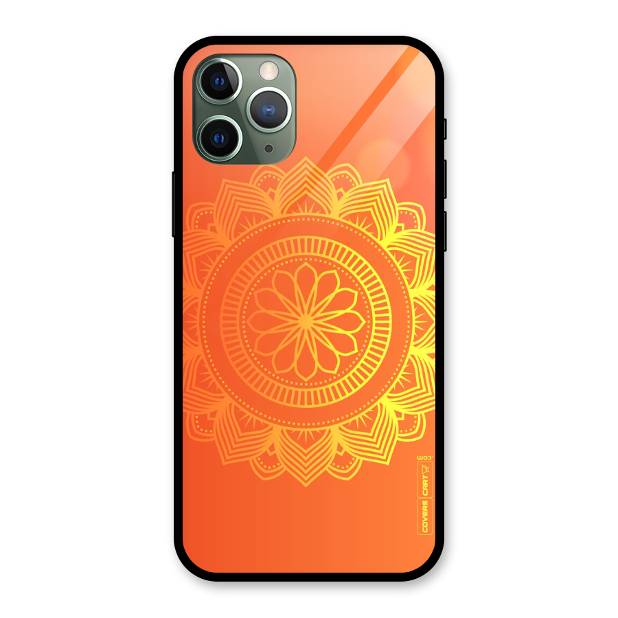 Diwali Rangoli Glass Back Case for iPhone 11 Pro