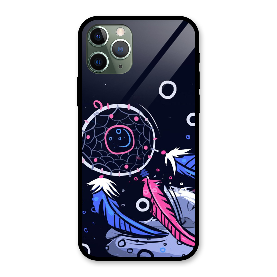 Dream Catcher Minimal Glass Back Case for iPhone 11 Pro