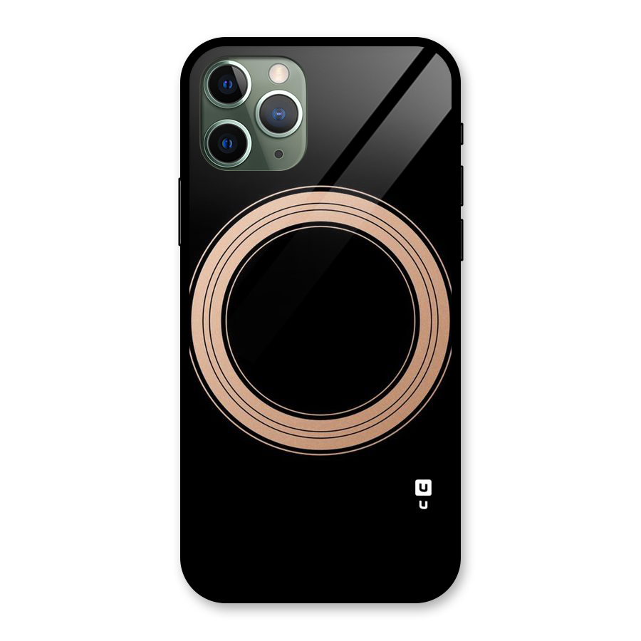 Elite Circle Glass Back Case for iPhone 11 Pro