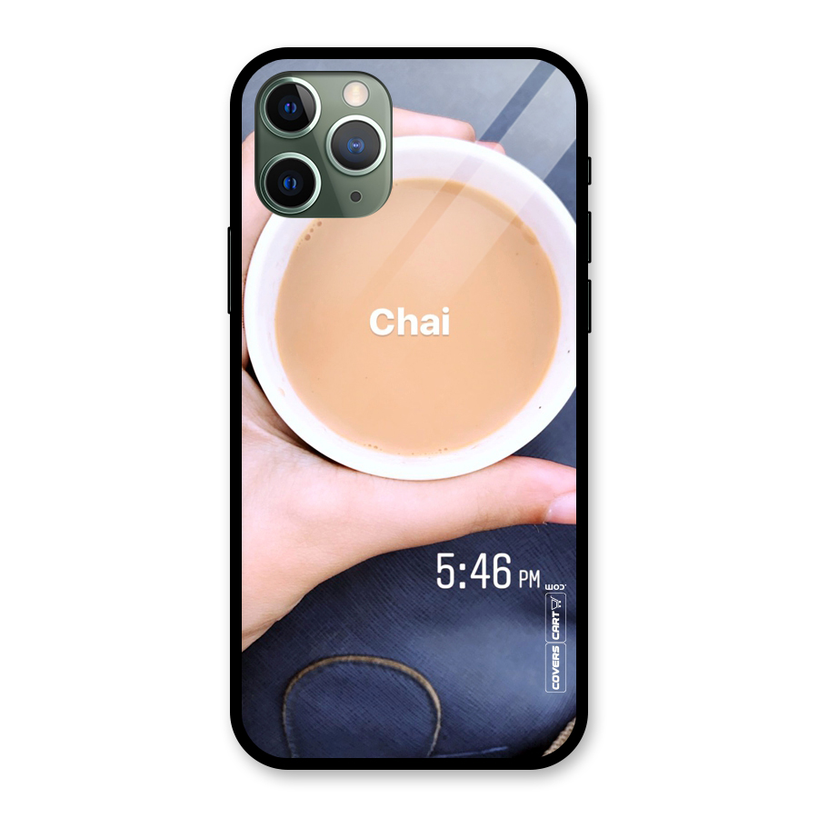 Evening Tea Glass Back Case for iPhone 11 Pro
