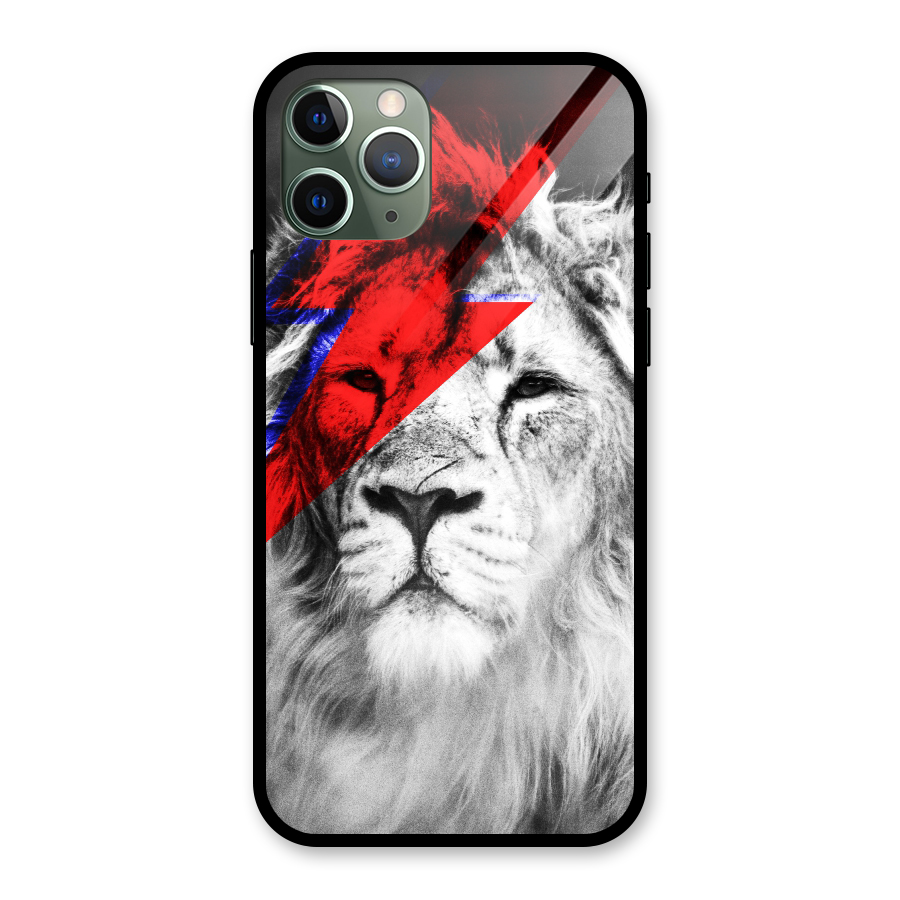 Fearless Lion Glass Back Case for iPhone 11 Pro