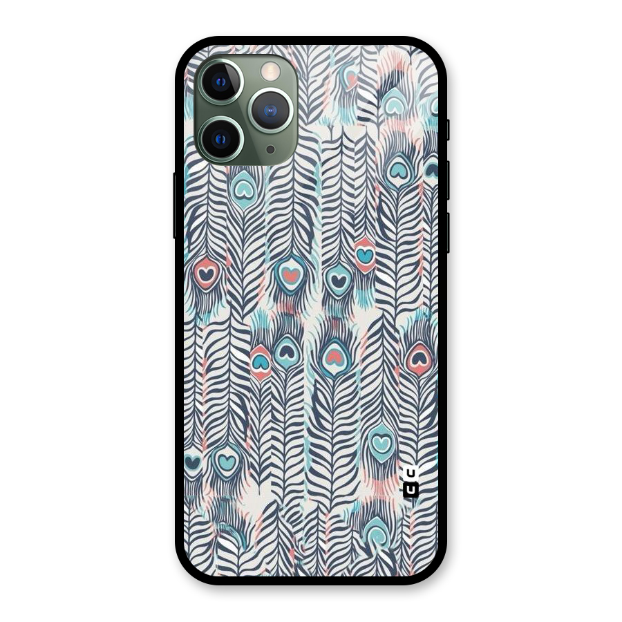 Feather Art Glass Back Case for iPhone 11 Pro