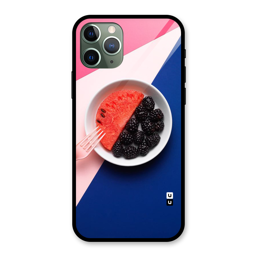 Fresh Fruit Season Glass Back Case for iPhone 11 Pro