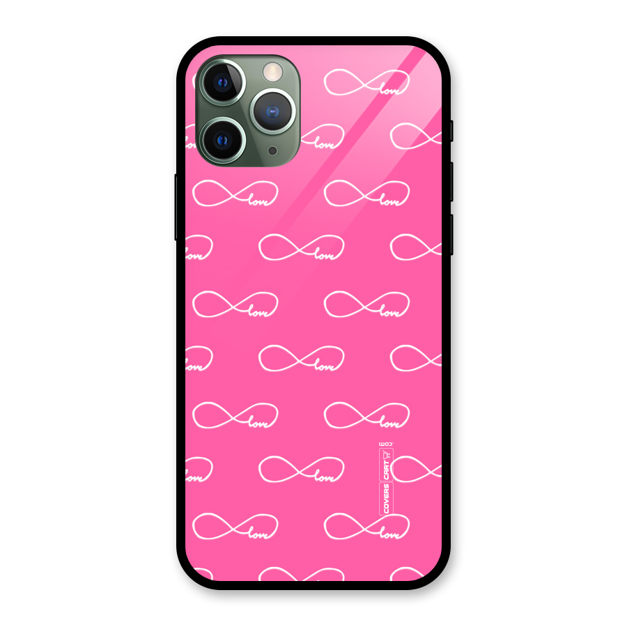 Infinity Love Glass Back Case for iPhone 11 Pro