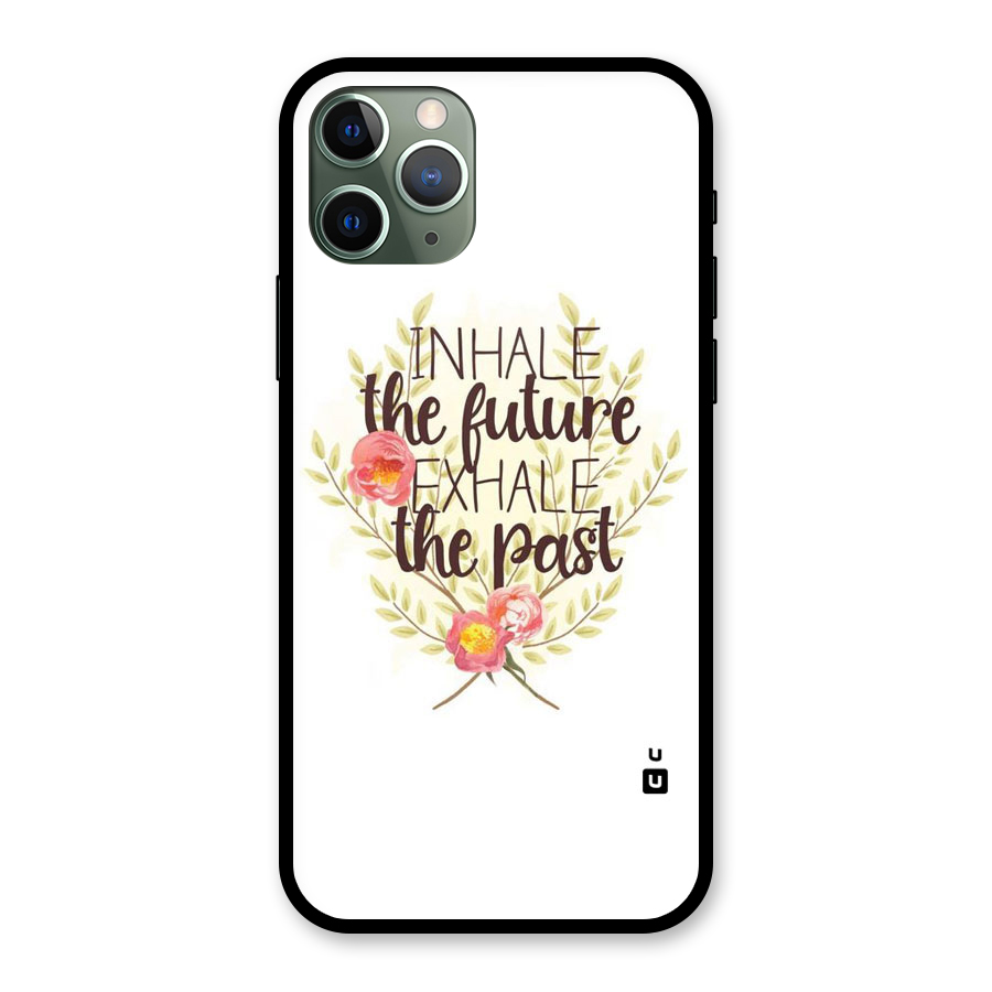 Inhale Future Glass Back Case for iPhone 11 Pro